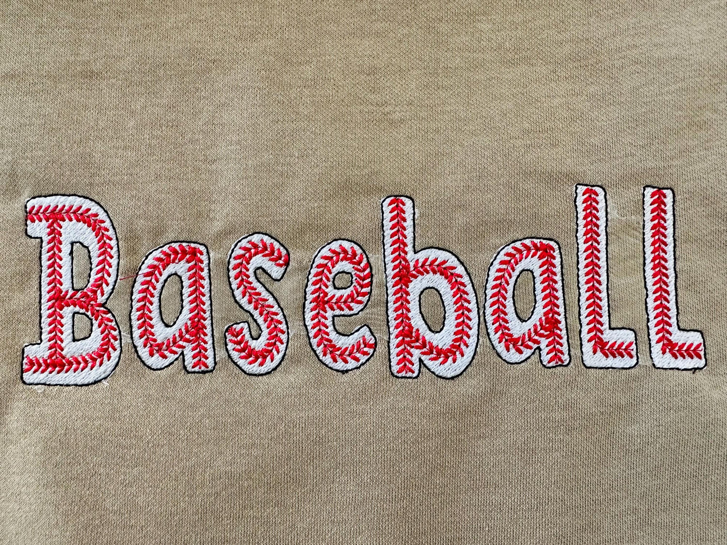 Baseball Fill Stitch Sports Font