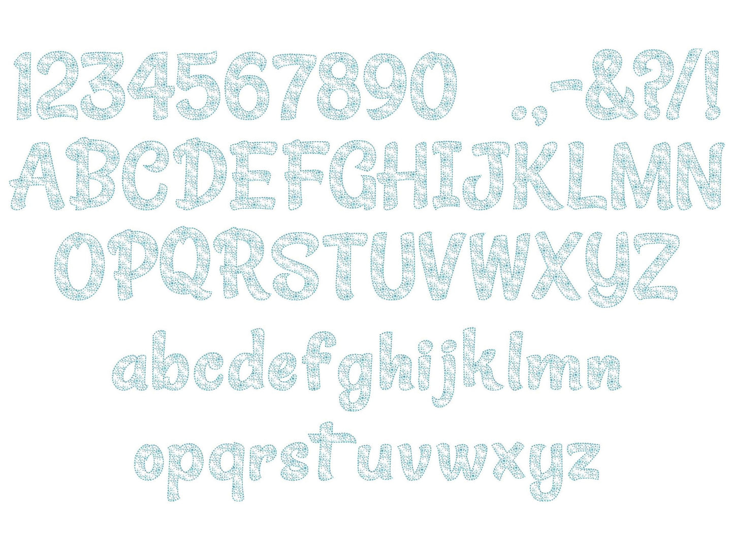 Winter Holidays Snowflake Font