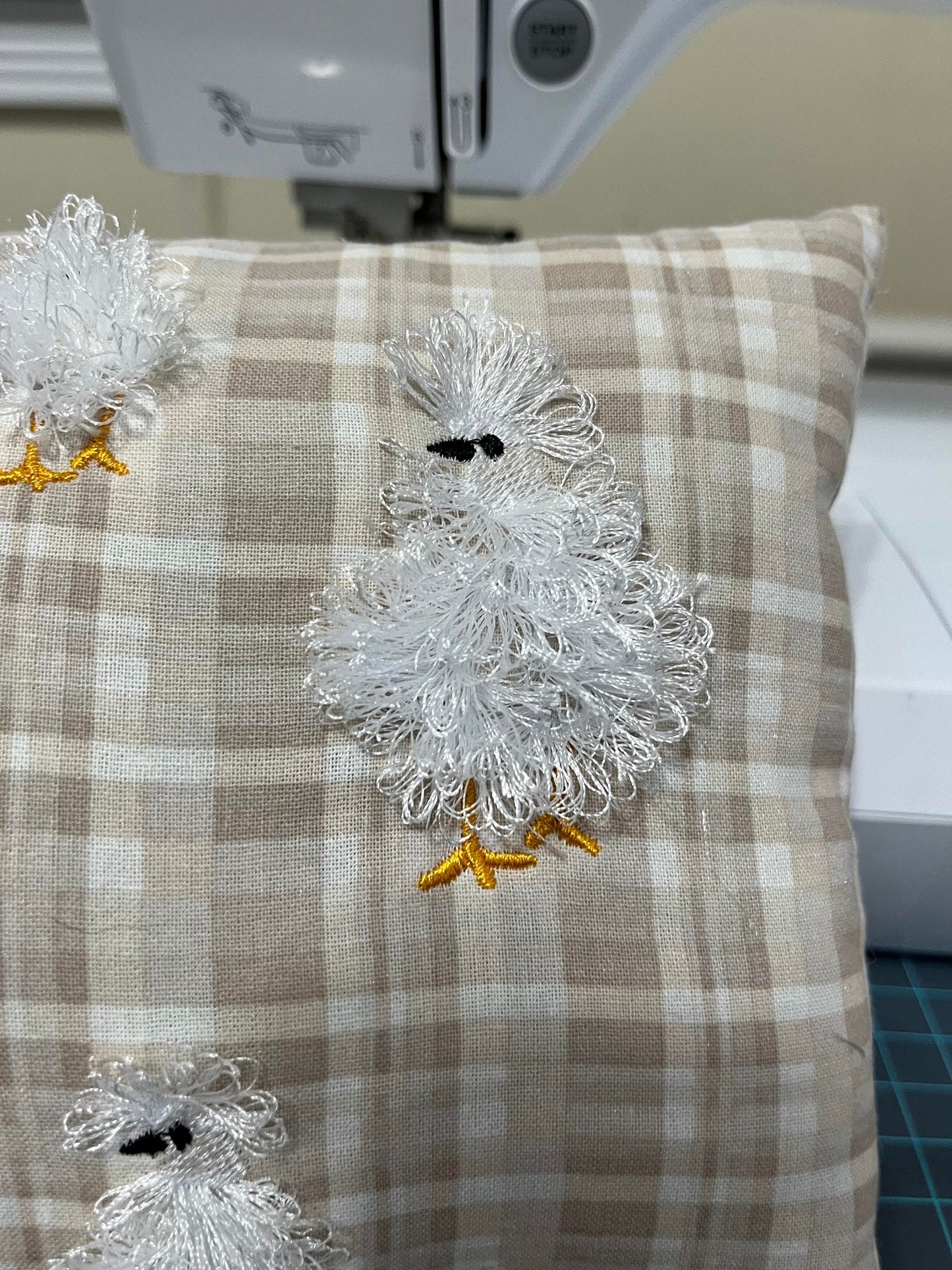 Fringed Silkie Chicken