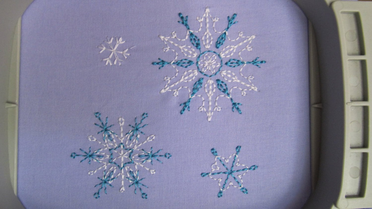 Beautiful Snowflake Set of 4