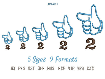 Hand Sign Language Font