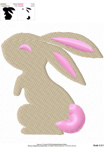 Fringed Tail Easter Bunnies