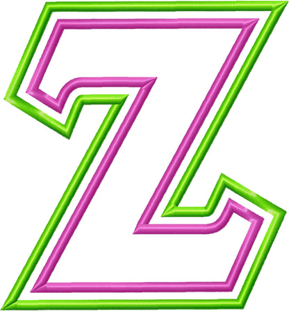 Sororities Greek 2 Layers Font