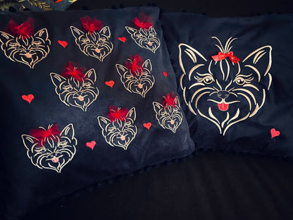 Chihuahua Dog pet little puppy machine embroidery designs in multiple