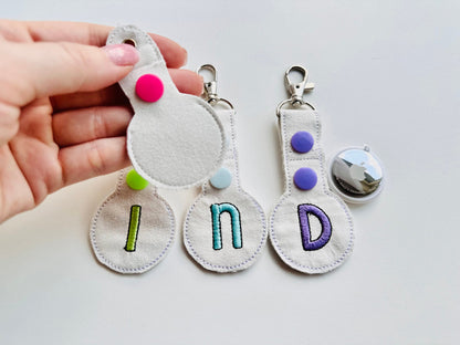 Alphabet Monogram Airtag Cover