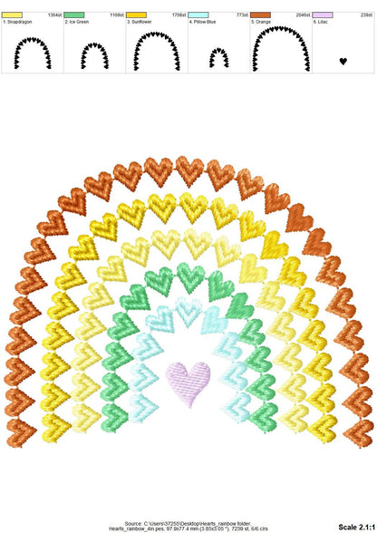 Heart Arc Rainbow