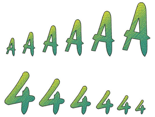 Iridescent Graffiti Font