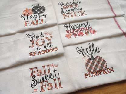 Fall Pumpkin Thanksgiving Kitchen Set