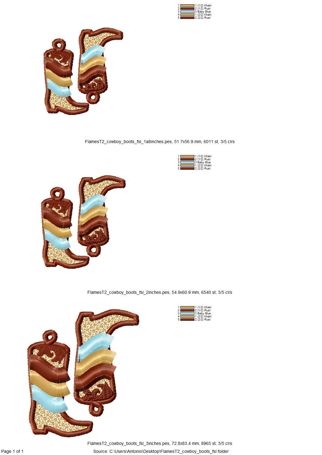 Cowboy Cowgirl Fringed Boots And Hat