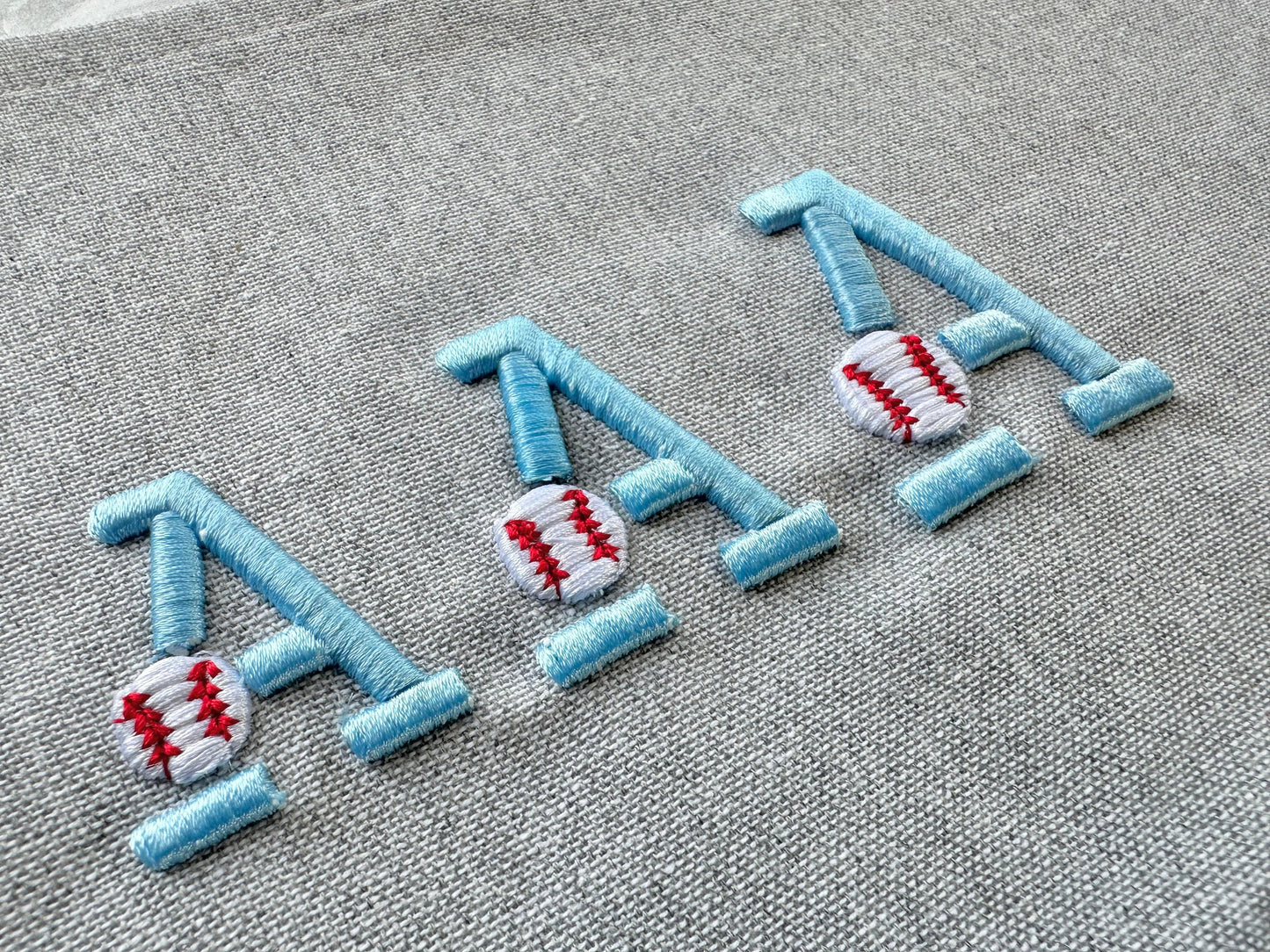 Puffy Puff Foam Baseball Font