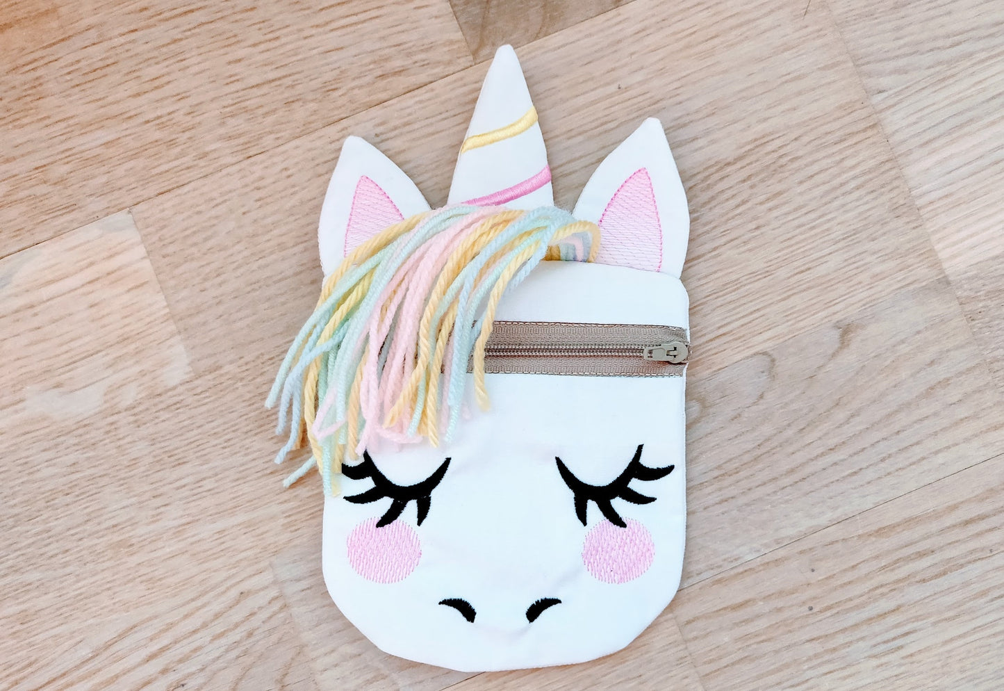 Pretty Unicorn Zipper Bag Coin Purse ITH