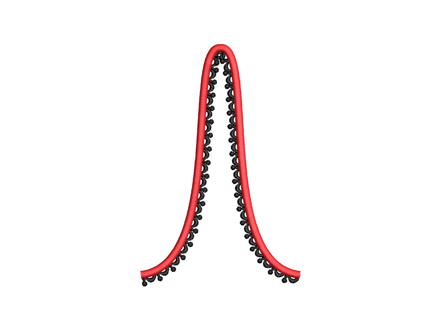 Elegant Lace Edge Split Side Seam