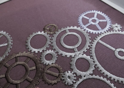 Steampunk Wings with Gears