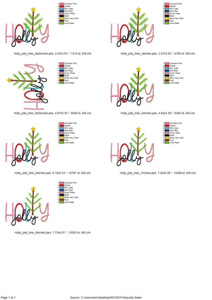 Christmas Holly Jolly Saying