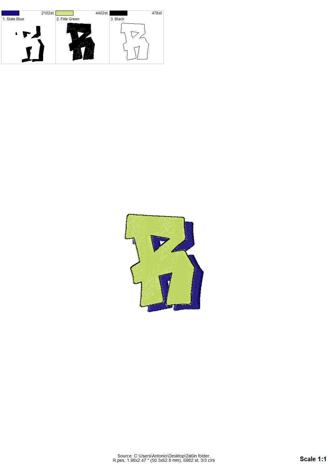 Graffiti Street Art Shadow Font