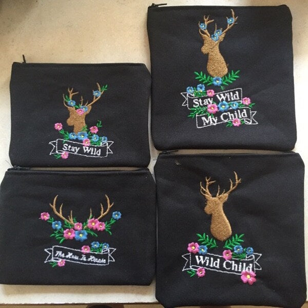 Deer Antlers and Banner Set