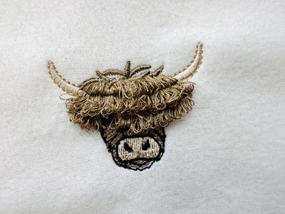 Mini Fringed Highland Cow