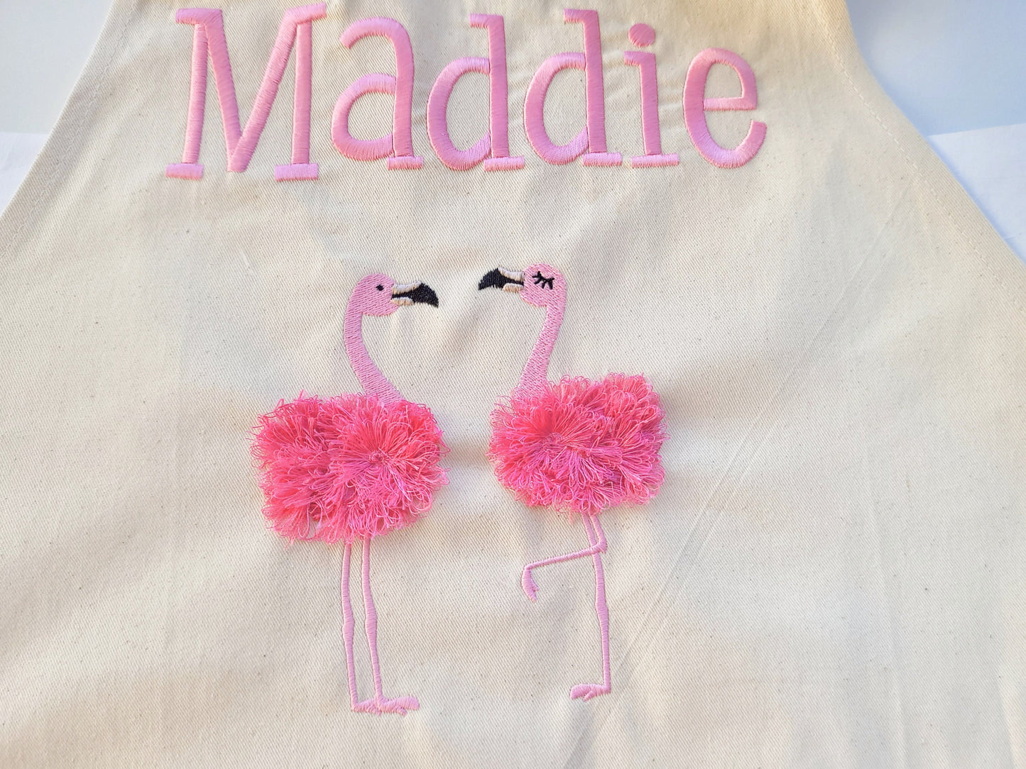 Cute Fringed Flamingo Set of 2