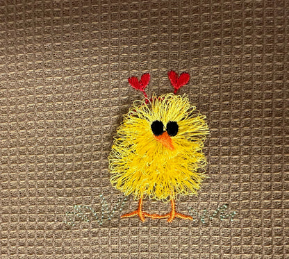 Fringed Valentine Chick