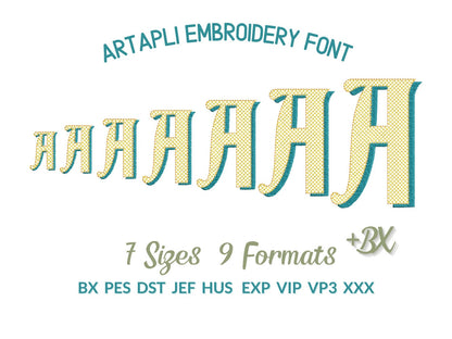 Glitter HTV Shadow Old Style Font