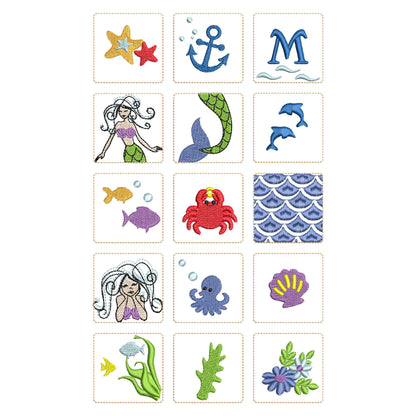 Memory Game Mermaid Beach