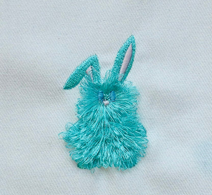 Fringed Easter Bunny Set of 3