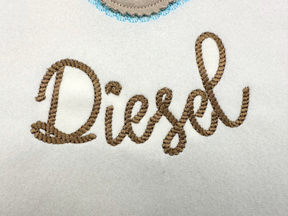 Handwritten Rope Stitch Font