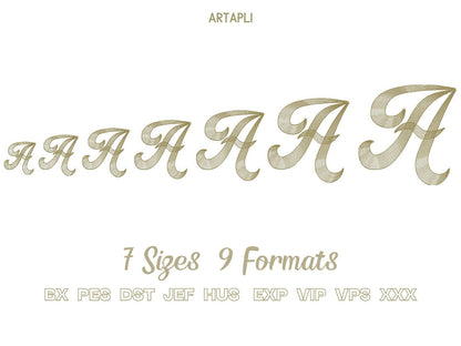 Quick Light Stitch Line Shadow Font