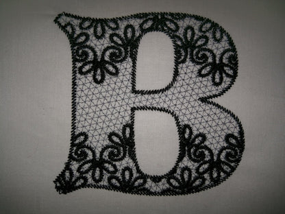 Mr and Mrs Lace Monogram