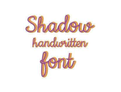 Shadow Handwritten Font