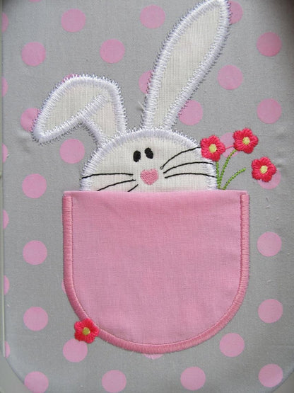 Genuine Pocket Easter Bunny and Chick