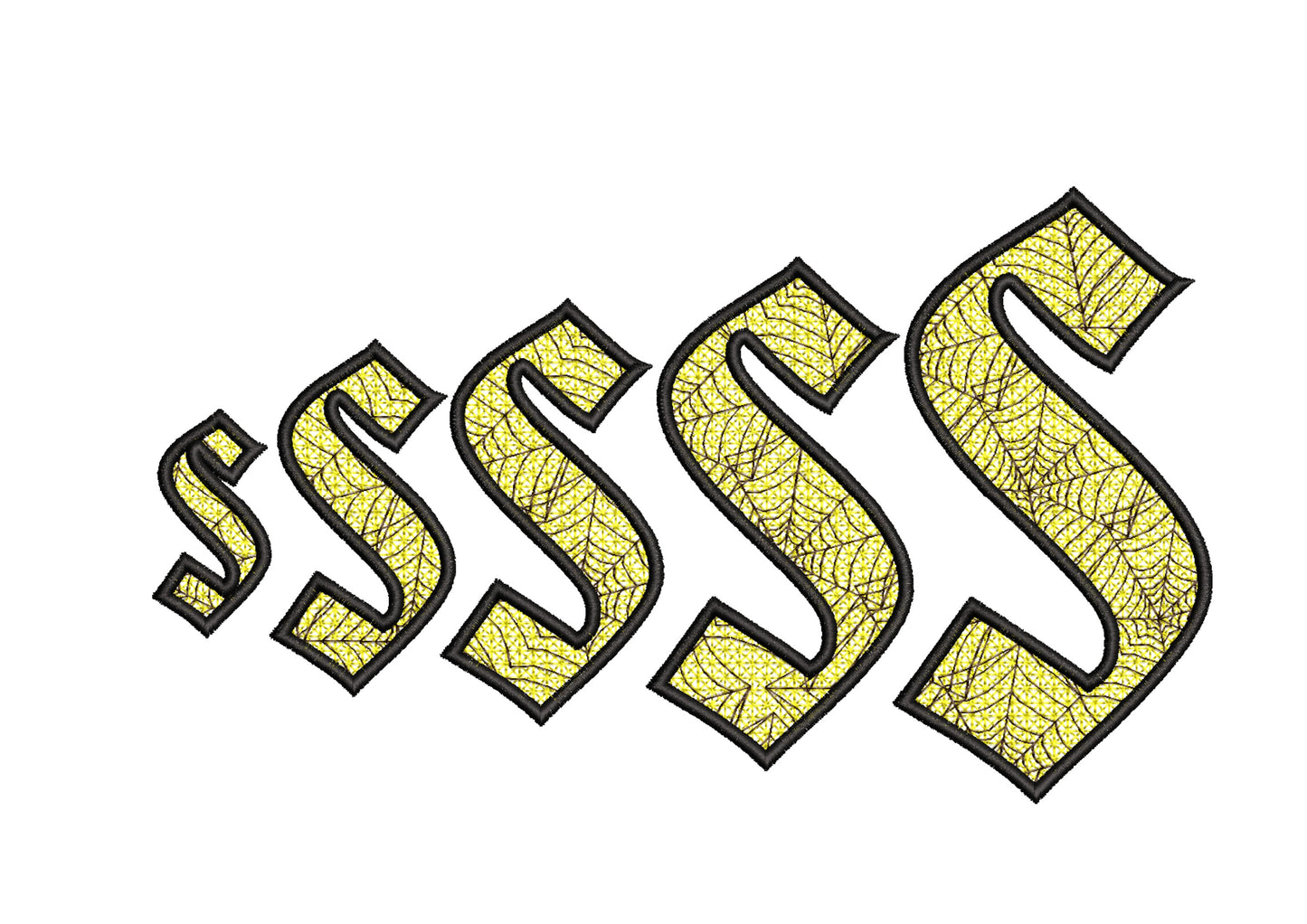 Spooky Gothic Spiderweb Lace Font FSL