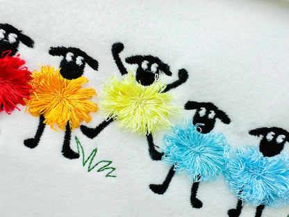 Fringed Funny Sheep Lamb 6