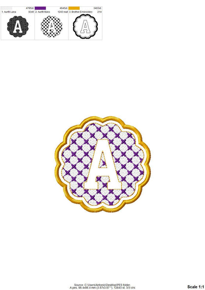 Embossed Classy Monogram