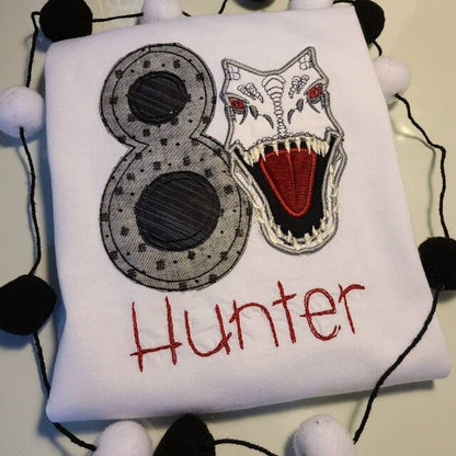 T-Rex Indominus Face Applique