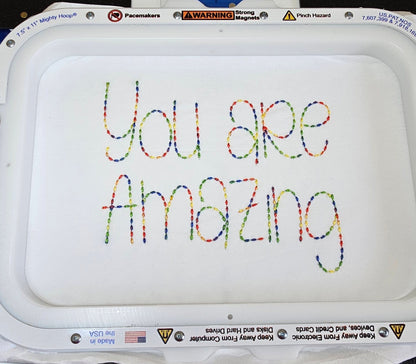 Hand Stitch Effect Font