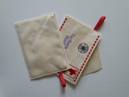 Express Mail Christmas Stamp Envelope ITH