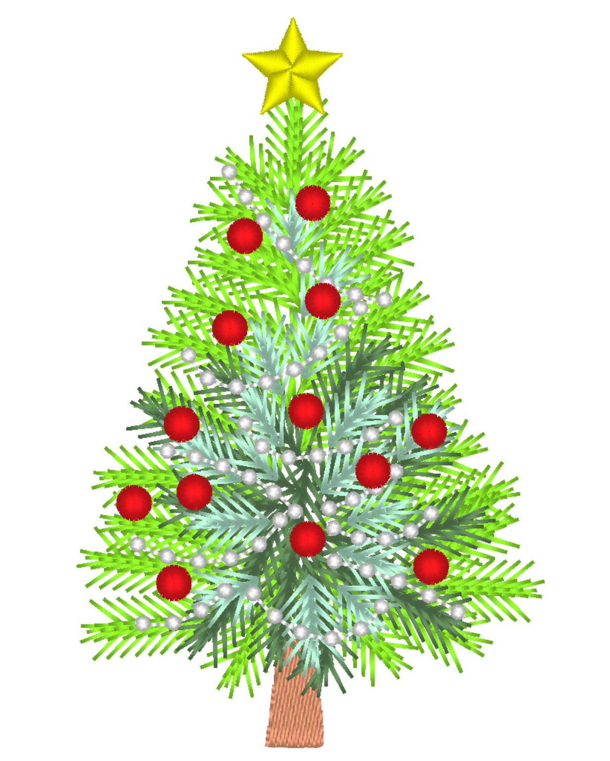 Extra Fringed Vintage Classy Christmas Tree