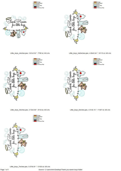 Thank Heaven For Little Boys