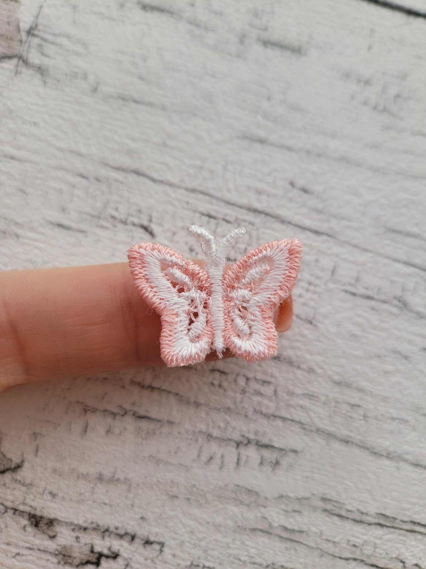 SMALL MINI FSL Lace Butterfly Free standing lace embroidery design in