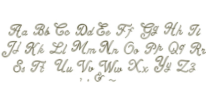 Quick Light Stitch Line Shadow Font