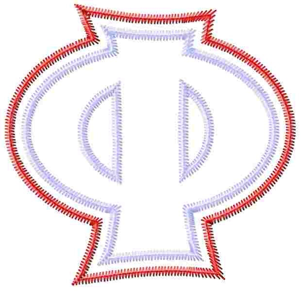 2 Layers Sororities Fancy Greek Font