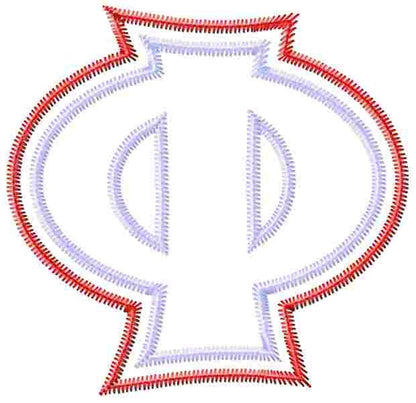 2 Layers Sororities Fancy Greek Font