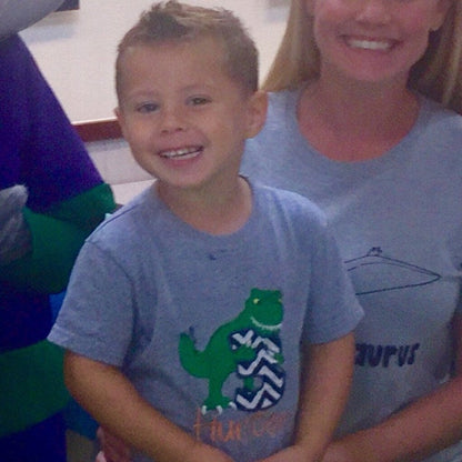 T-Rex Birthday Number Three Applique