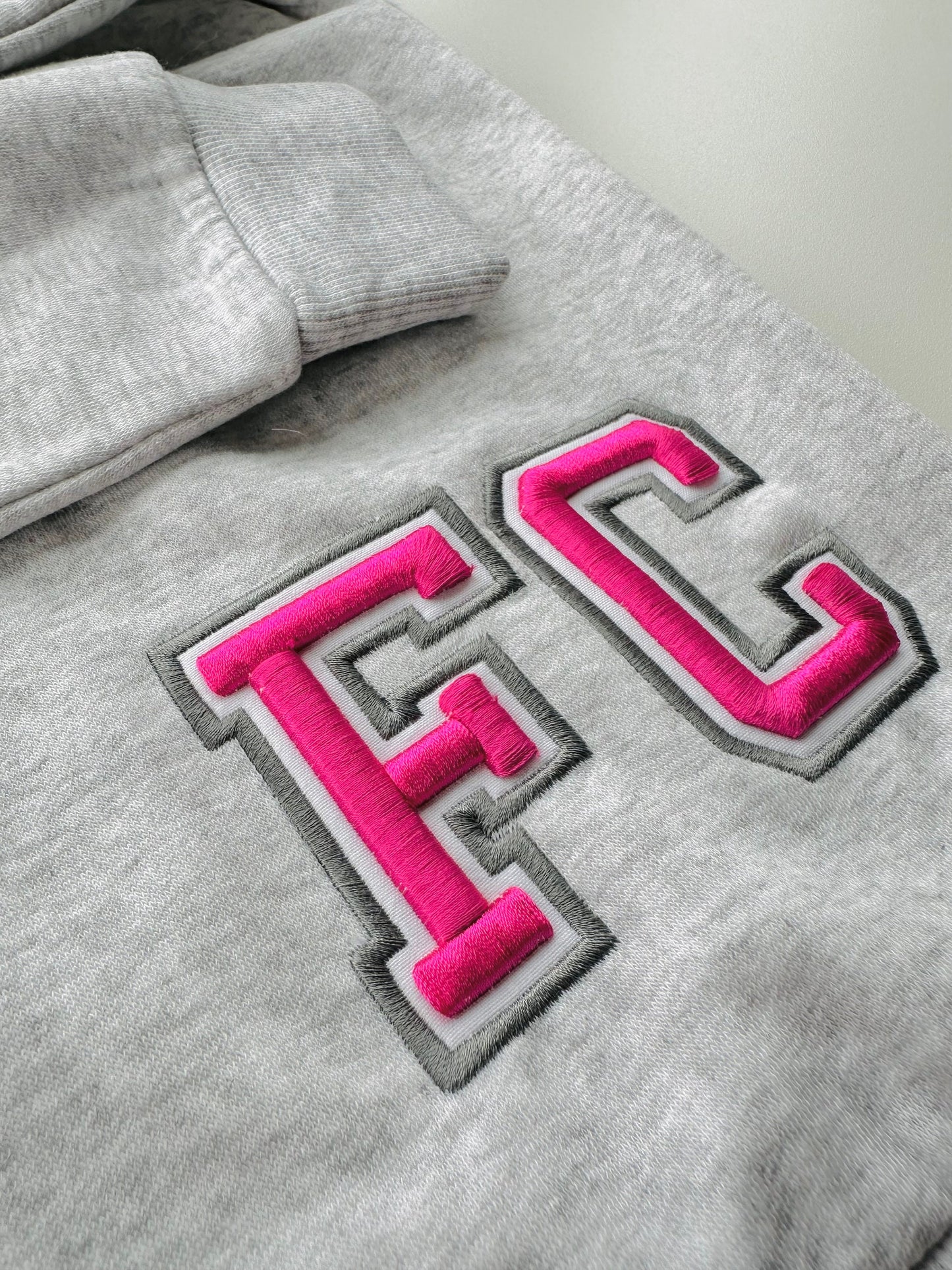 Puff Puffy Foam Sport Varsity Font Applique