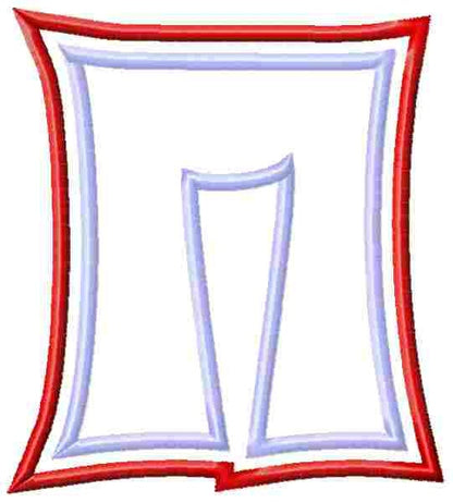 2 Layers Sororities Fancy Greek Font