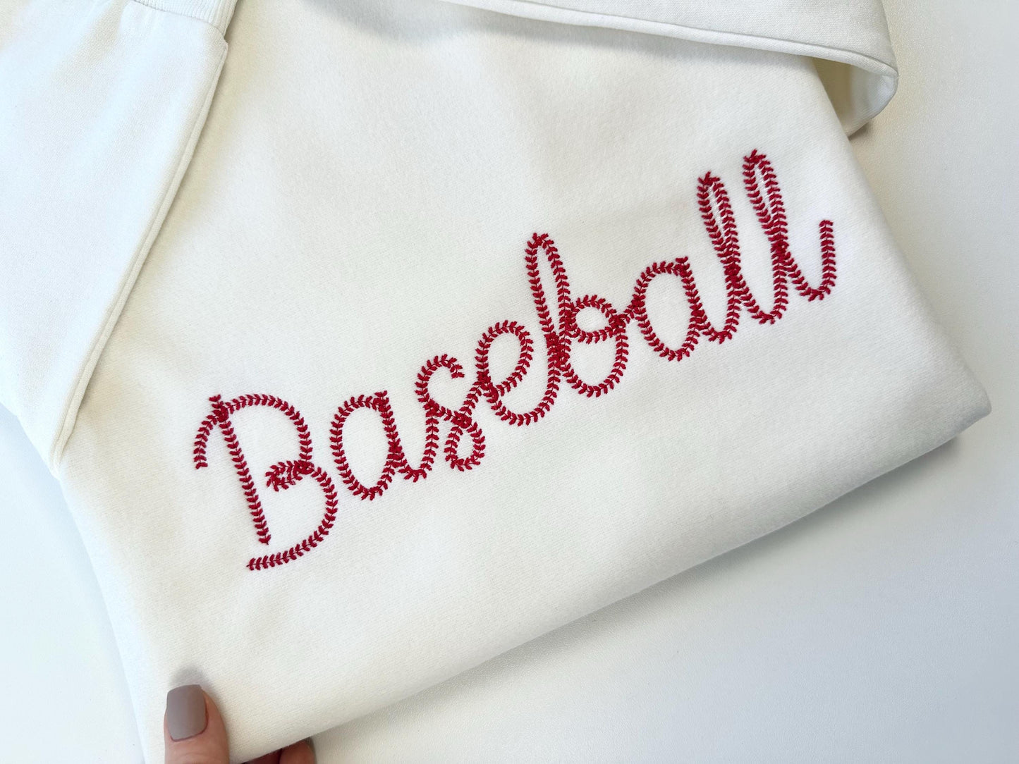 Baseball Stitch Handwritten Script Font