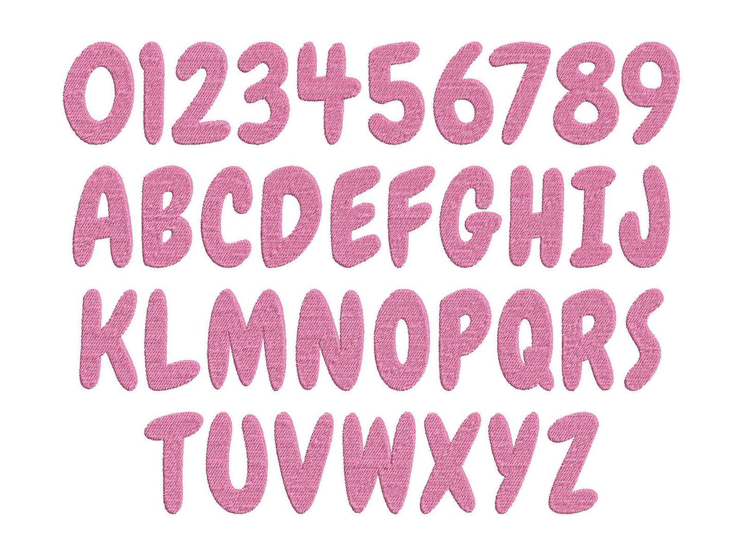 Tutti Frutti Fruit Font Set of 4