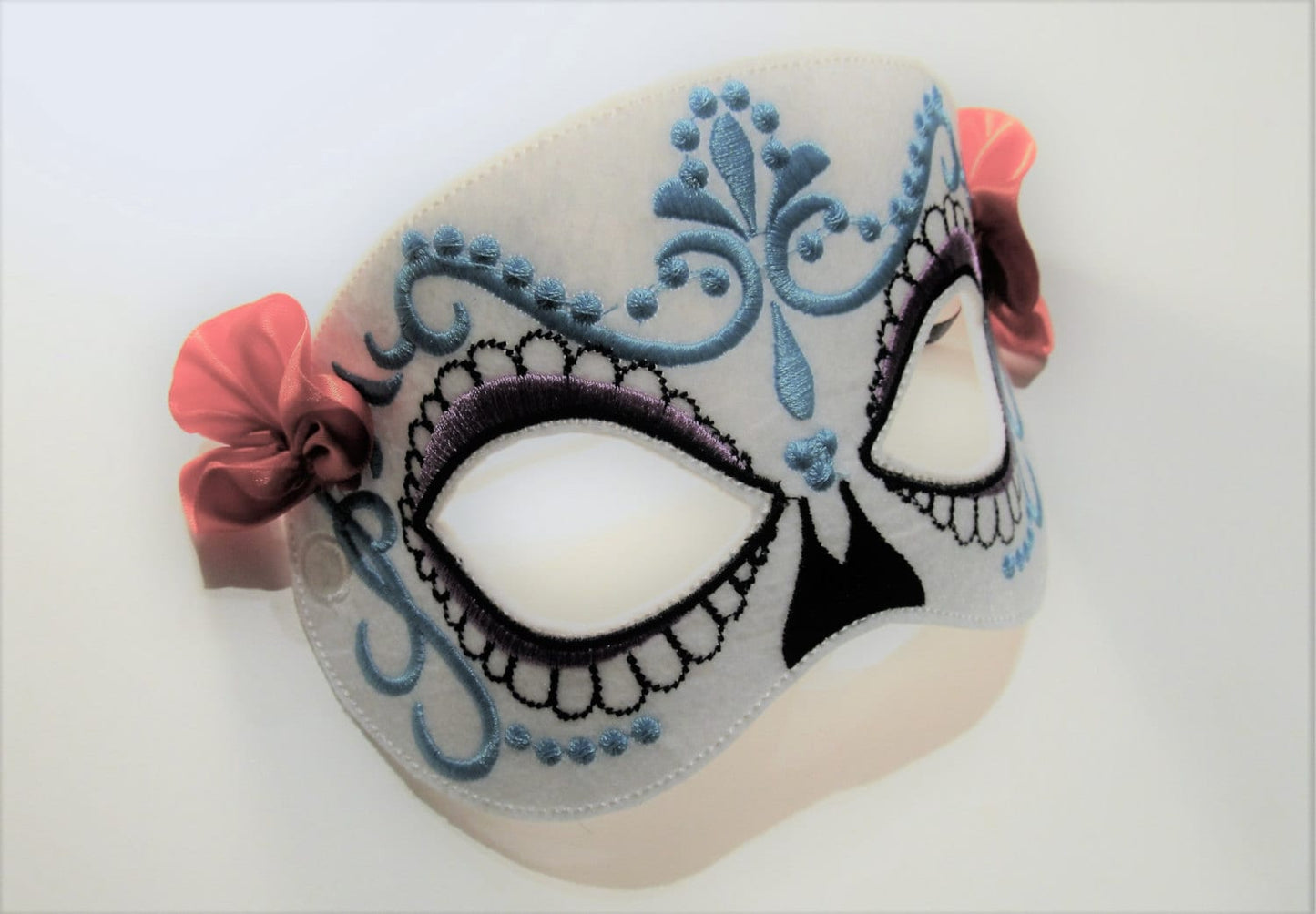 Calavera Sugar Skull Mask ITH