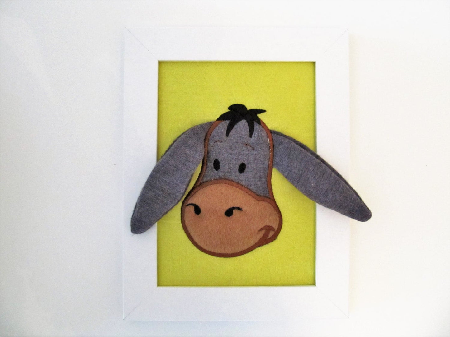 Donkey Face 3D Applique ITH